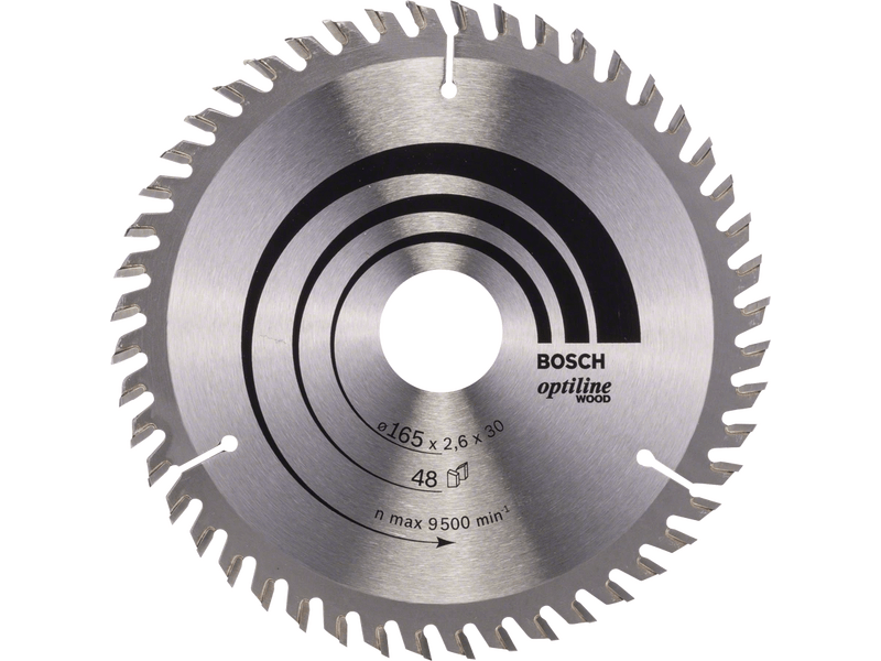 Bosch Optiline Wood körfűrészlap, 165 mm (2608641175)
