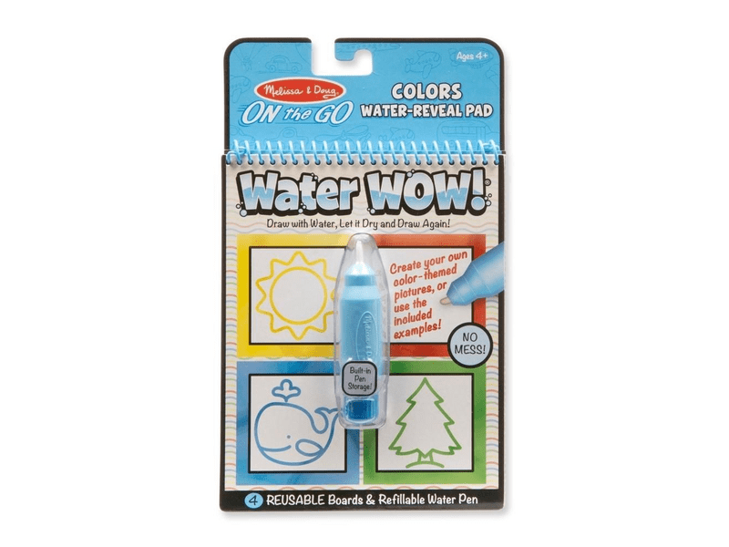 Melissa & Doug Kreatív játék, Rajzolás vízzel, színek és formák