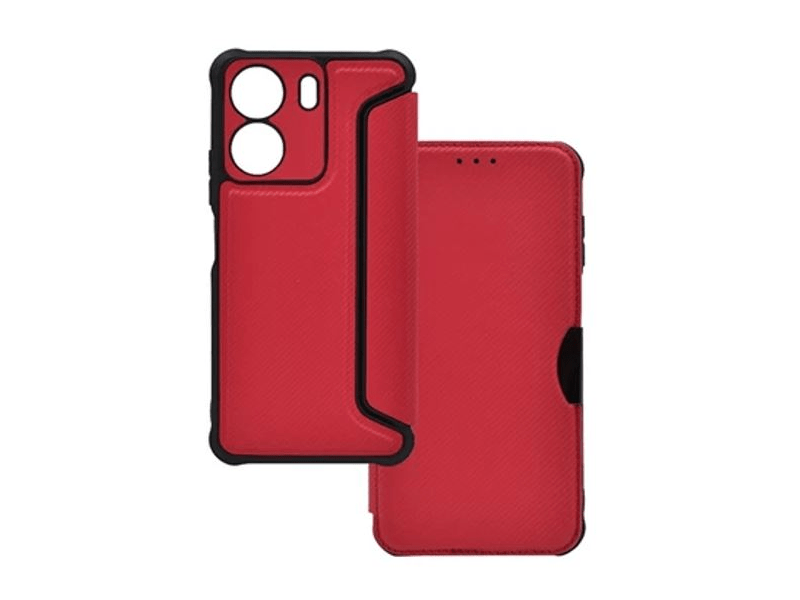 Gigapack Xiaomi Redmi 13C/ Poco C65 Flip tok, piros (160474)