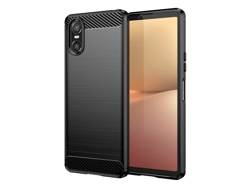 Gigapack Sony Xperia 10 VI 5G Szilikon tok, fekete (159146)