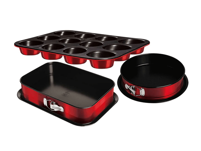 Berlinger BH-7635 3 részes tortaforma szett sütőformával
