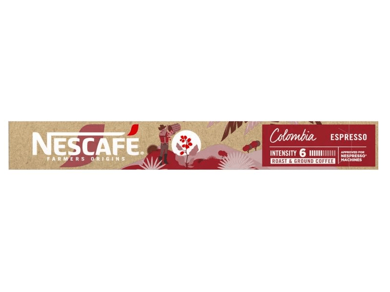 NESCAFÉ® Farmers Origins Colombia Nespresso kapszula, 10 db