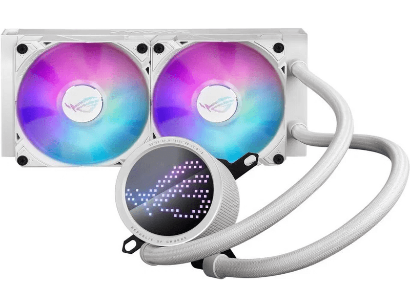 Asus ROG Ryuo III 240 ARGB CPU vízhűtő, fehér