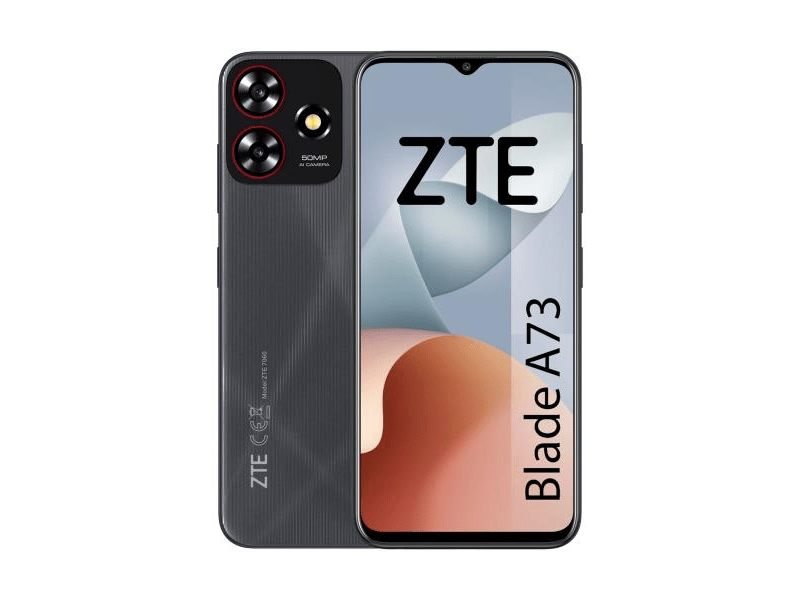 ZTE Blade A73 4/128 GB Okostelefon, fekete
