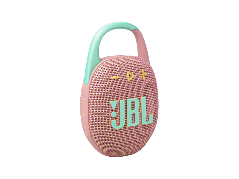 JBL Clip 5 Bluetooth zvučnik, ružičasti