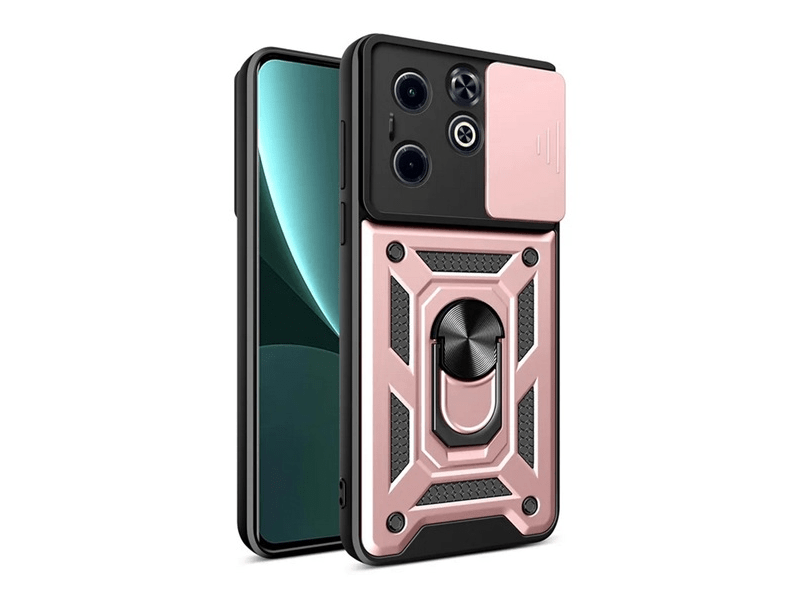 Gigapack Infinix Hot 40i Defender tok, rozéarany (159231)