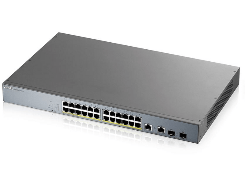 Zyxel GS1350-26HP 24 portos GbE PoE Switch