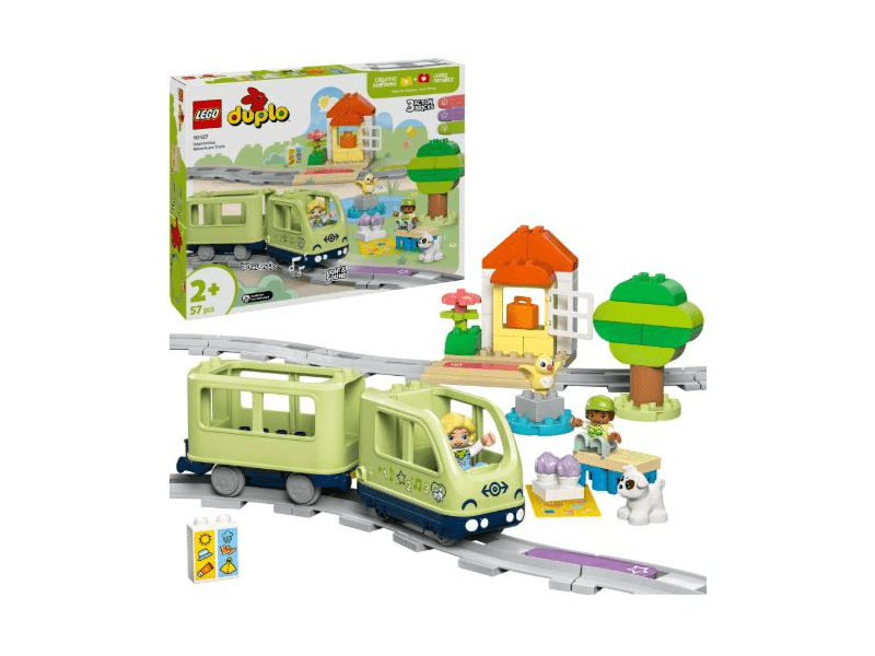 LEGO® DUPLO® Town Interaktív kalandvonat (10427)