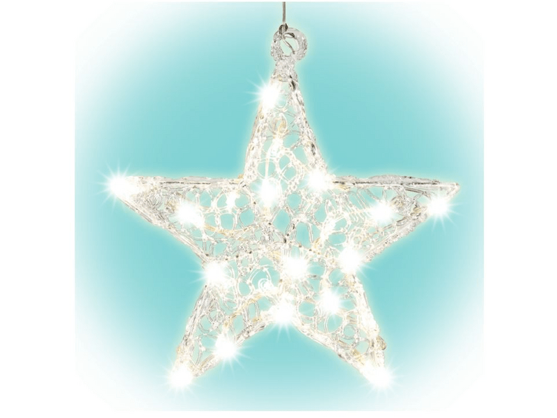 Home KID 211 B/WW LED-es akril csillag ablakdísz