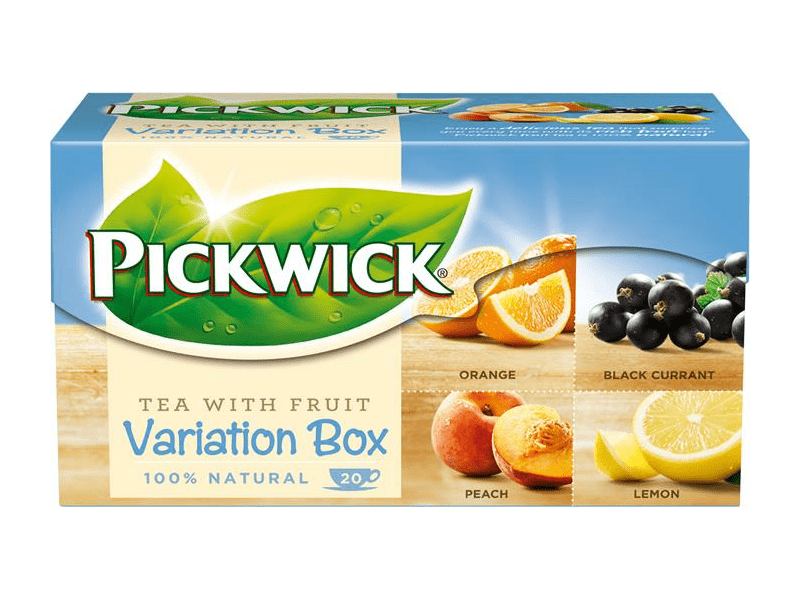 Pickwick Variációk fekete tea, Kék, 20 db
