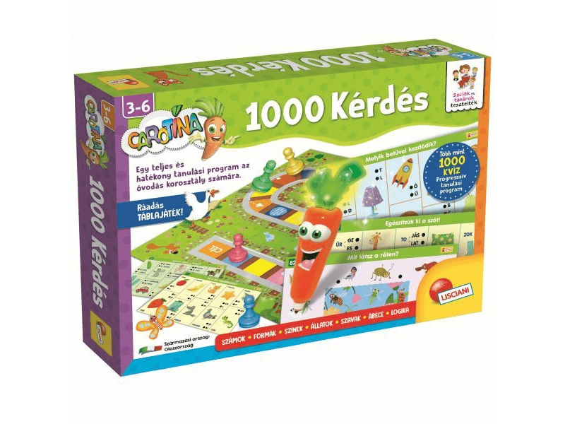 Carotina 1000 kérdés társasjáték (49363)