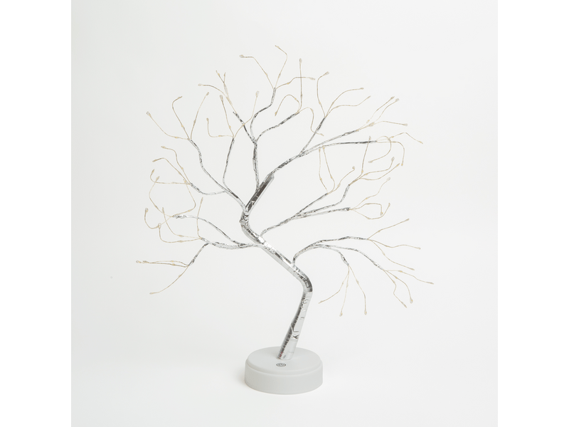 Family 58930 LED-es asztali fa dekoráció, melegfehér