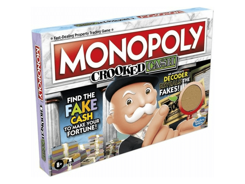 Monopoly Crooked cash - Hamis pénz társasjáték (F2674165)