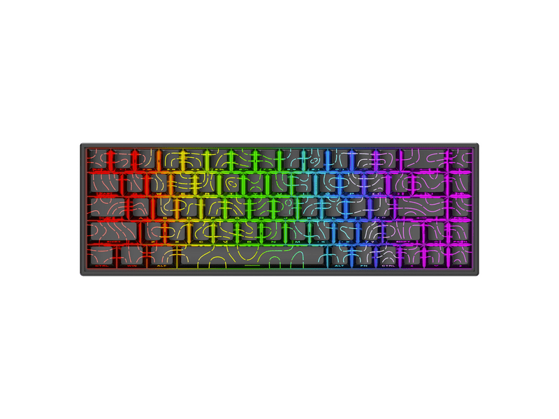 Yenkee YKB 3800BK MAGNETYPE US Gamer billentyűzet, fekete