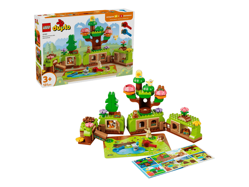 LEGO® DUPLO® Kalandos erdő vadállatokkal (10480)