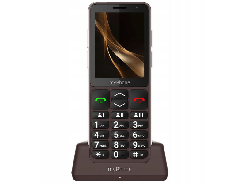 myPhone Bueno LTE Praline Collection Mobiltelefon, barna