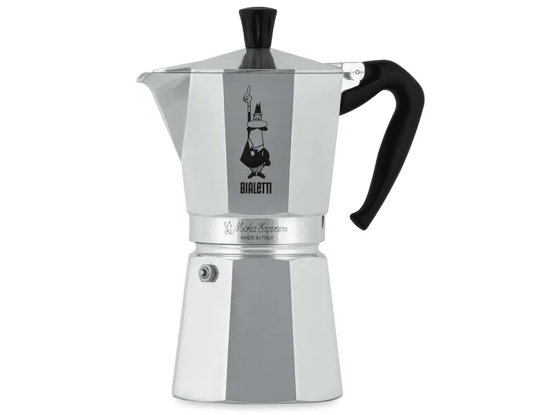 Bialetti Moka Express Kotyogós kávéfőző, 12 adagos (1166/X2))