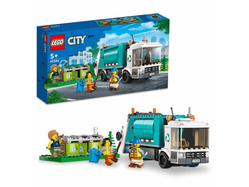 LEGO® City Szelektív kukásautó (60386)