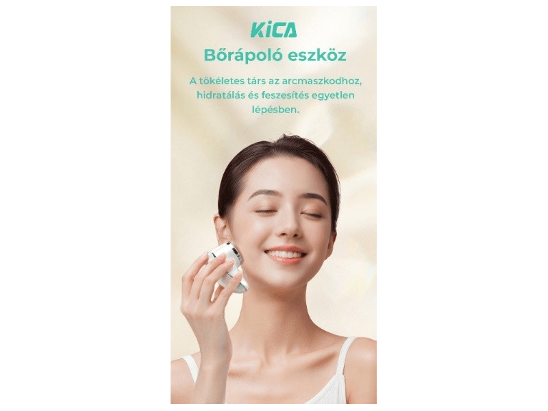 KiCA iBeauty arcápoló készülék, fehér (FY4675)