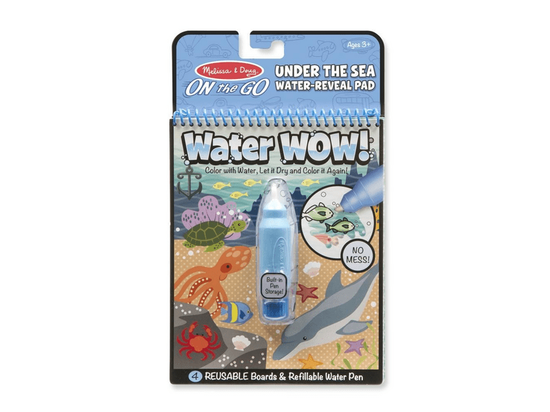 Melissa & Doug Kreatív játék, Rajzolás vízzel, tenger