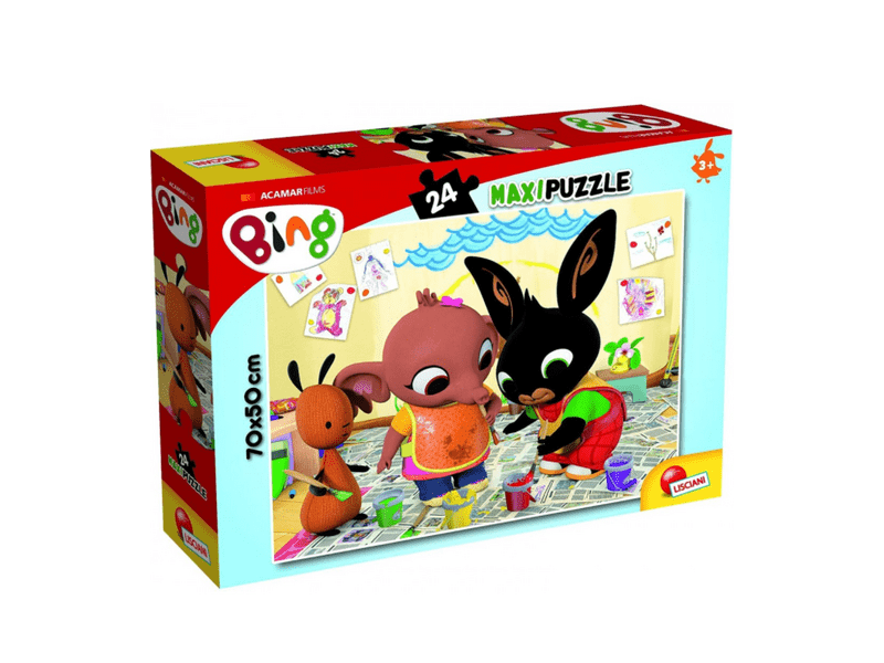 Bing Festés maxi puzzle, 24 db (LIS81202)