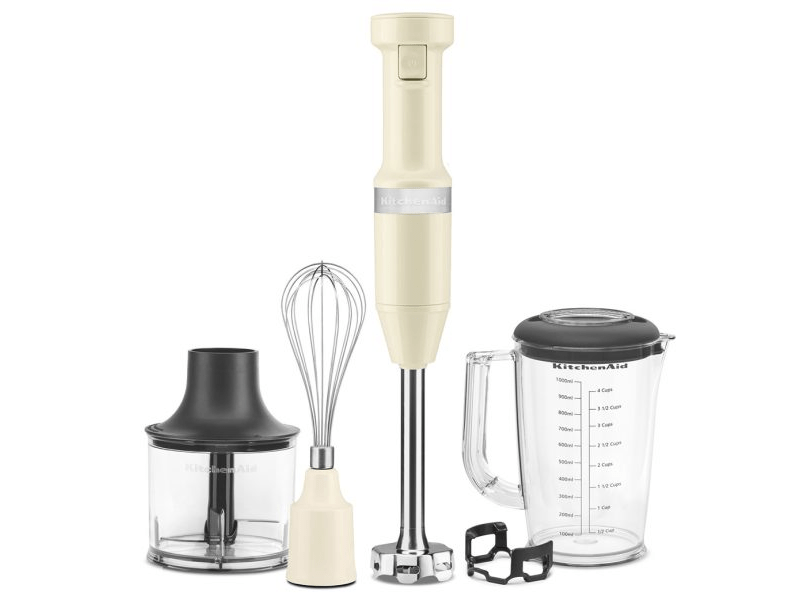 KitchenAid 5KHBV83EAC Kézi botmixer szett, krém