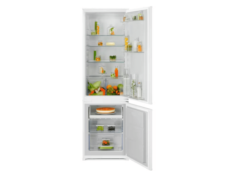 Electrolux ENA6LE18S Beépíthető kombinált hűtőszekrény