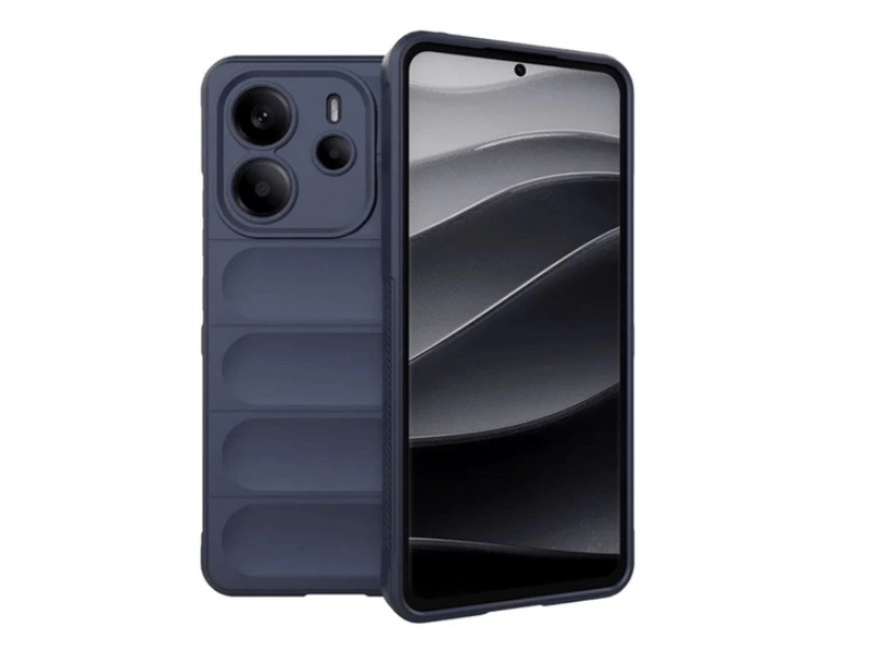 Gigapack Xiaomi Redmi Note 14 4G Szilikon tok, sötétkék (GP-180065)