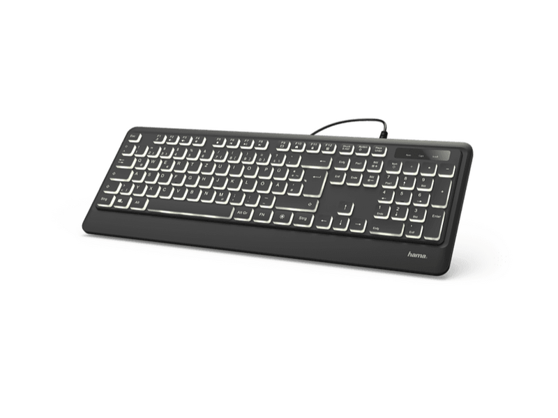 Hama KC-550 Illuminated LED Billentyűzet (182671)