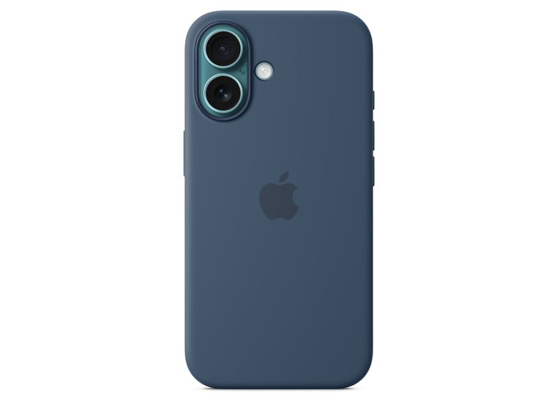 iPhone 16 Silic. Case with MagS. - Denim