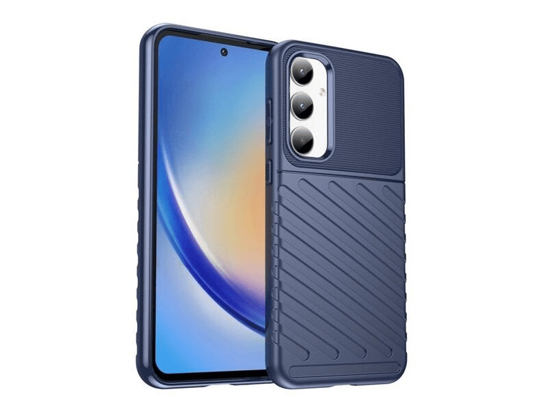 Gigapack Samsung Galaxy A35 5G Szilikon tok, sötétkék (GP-154195)