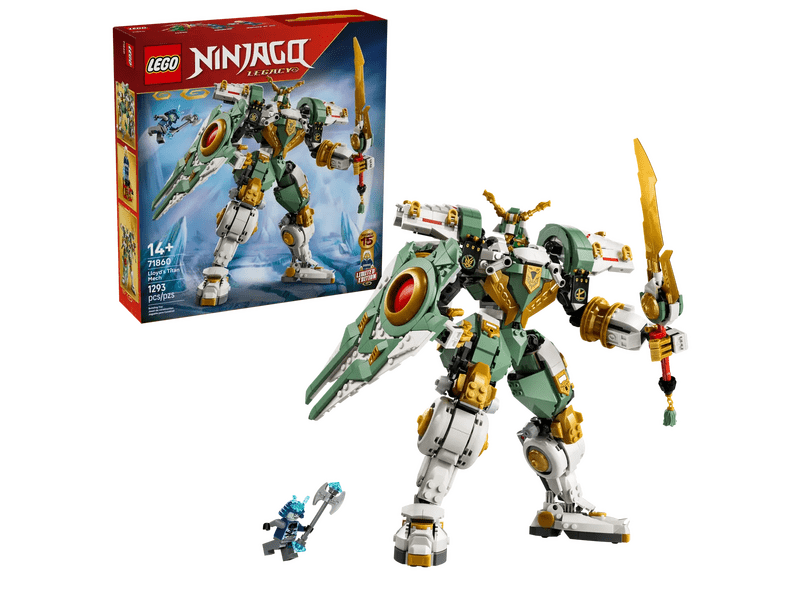 LEGO® NINJAGO® Lloyd titánpáncélja a 15. évfordulóra (71860)
