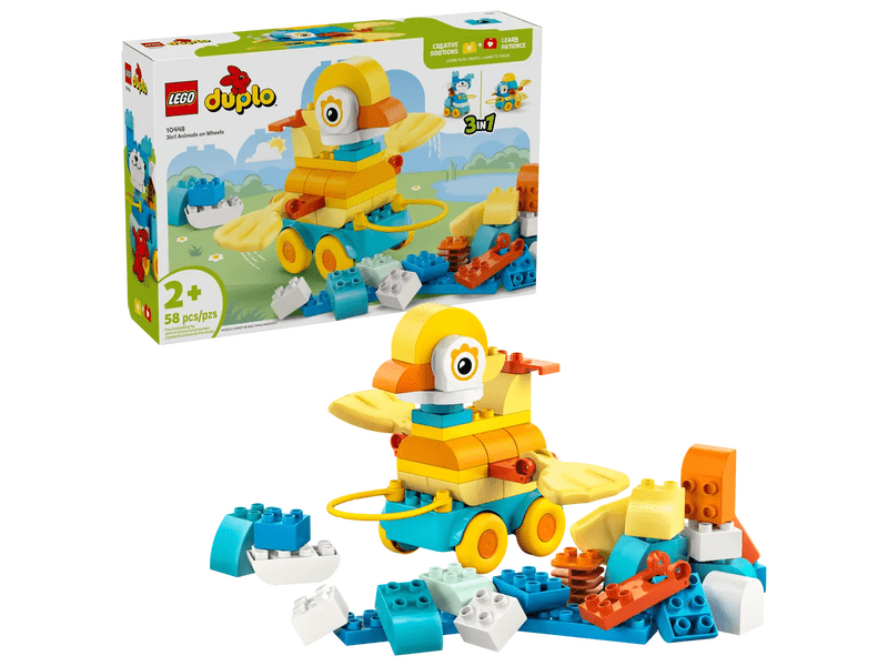 LEGO® DUPLO® City Adventures 3 u 1 životinje na kotrljanju (10448)