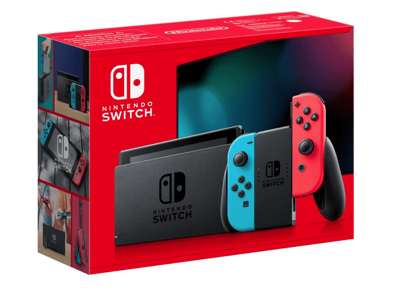 Nintendo Switch konzol + Neon Blue/Red Joycon (NSH0062)