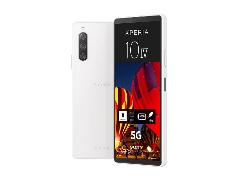 Sony Xperia 10 IV 6/128GB Okostelefon, fehér