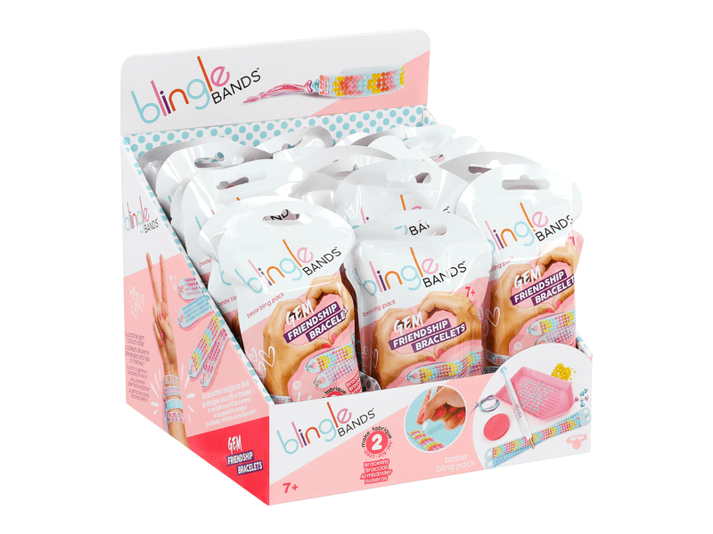 Blingle Bands narukvica prijateljstva - raznobojna (25213)