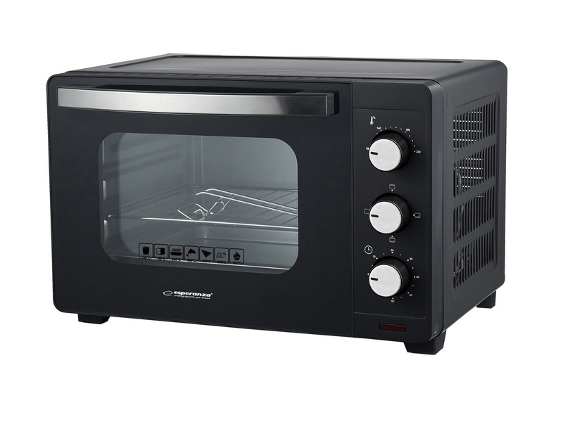 Esperanza EKO008N Prosciutto Minisütő, fekete