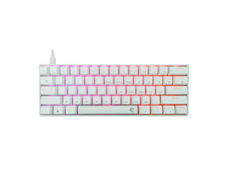 White Shark SHINOBI-2 US mechanikus billentyűzet (GK-004211W/R-US)
