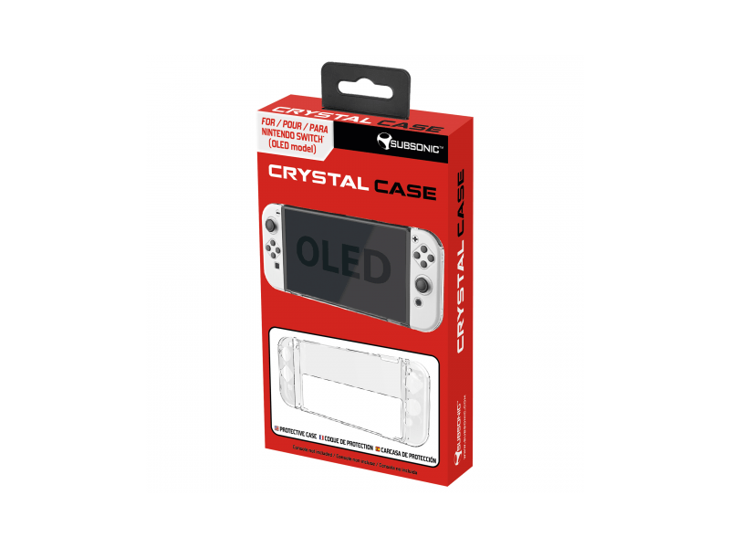 Subsonic SA5629 Nintendo Switch OLED átlátszó tok