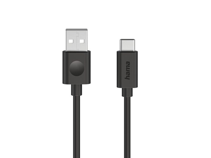 Hama USB-A/Type-C 60W Adatkábel, 1.2 m (86447)