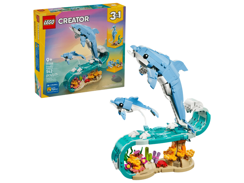 LEGO® Creator Tengeri állatok: Csodálatos delfinek (31385)