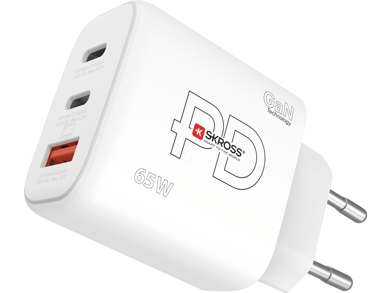 Skross 65W PD USB gyorstöltő (SKCH001065WPDEUCN)