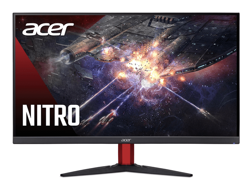 Acer Nitro KG242YEbmiix 23.8" IPS LED gaming monitor fekete-piros 100Hz FreeSync