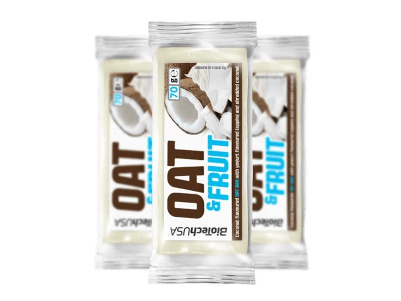 BioTech Oat & Fruits Kókusz-joghurt Zabszelet, 70 g