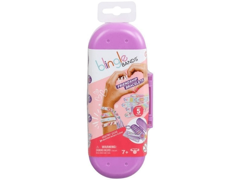 Blingle Bands izrada narukvica prijateljstva s blistavim detaljima - prijenosni set (25215)