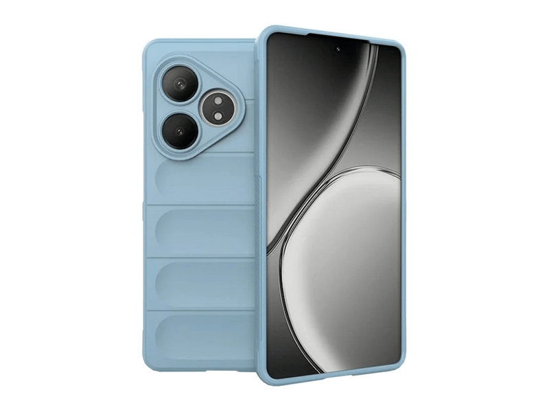 Gigapack Realme GT 6/6T Szilikon tok, világoskék (GP-159134)