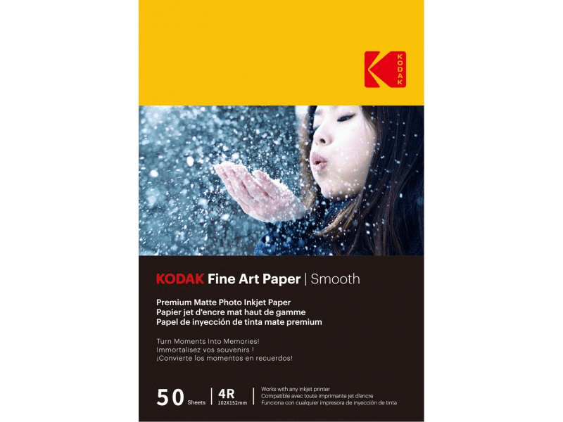 Kodak Fine Art Fotópapír, 230 g, 10x15 cm, 50 db (9891093)