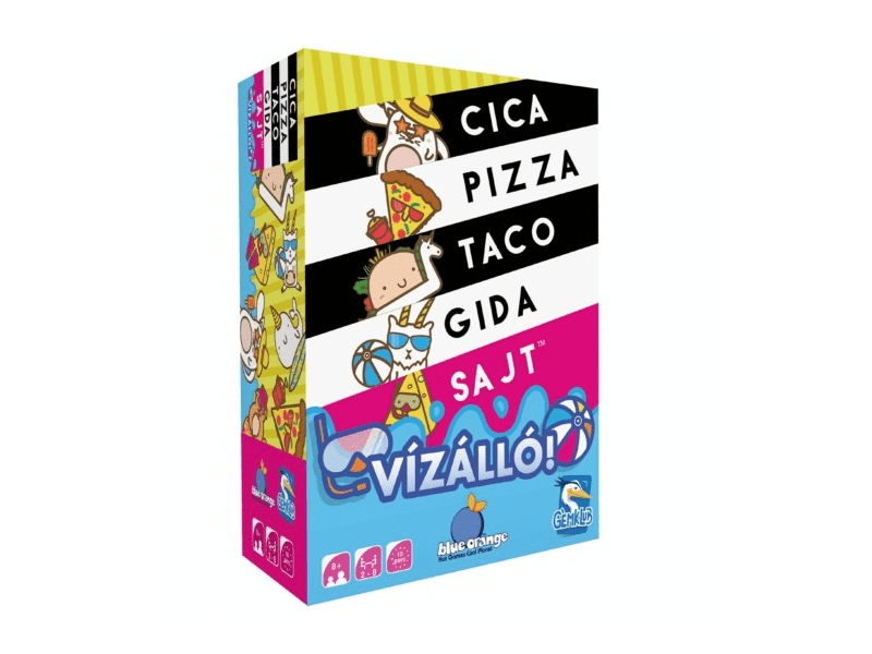 Vízálló cica, pizza, taco, gida, sajt (BLU34870)