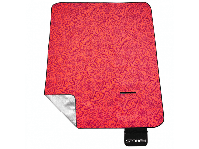 Spokey Mandala Red piknik takaró (39244)