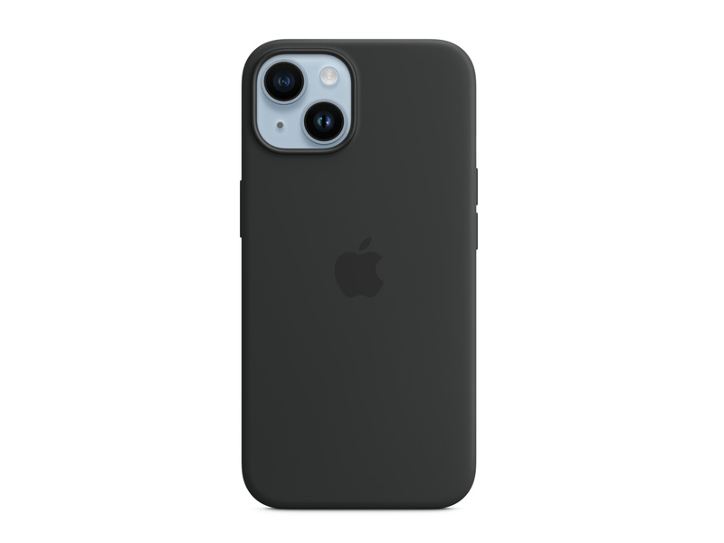 Apple MagSafe iPhone 14 Plus-szilikontok, éjfekete (MPT33ZM/A)